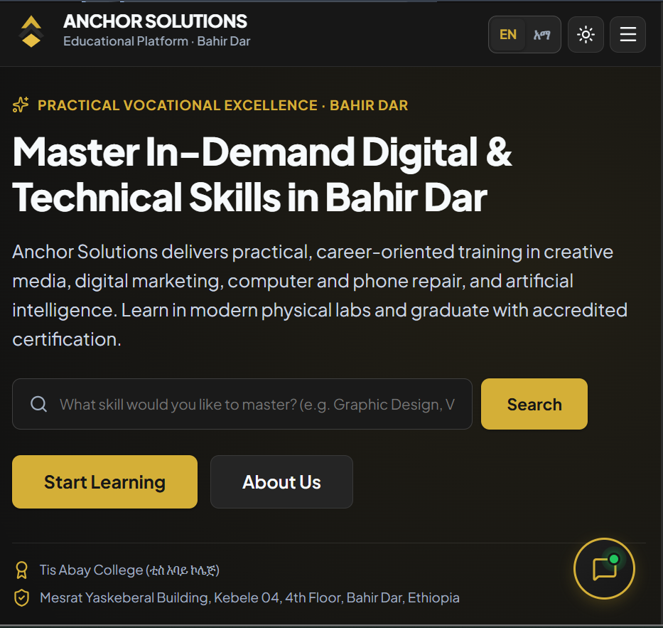 Anchor Solution